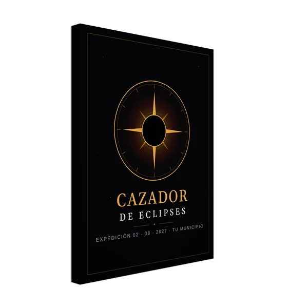 Llenç de l’eclipsi, disseny «Caçador d’eclipsis»