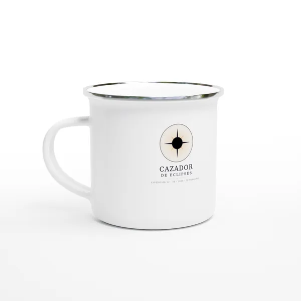 Tassa de campament de l’eclipsi, disseny «Caçador d’eclipsis»